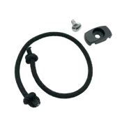 13.5 in Black Bungee