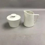Harmony House Ironstone 'Moonstone' Cream & Sugar Set (4.25)