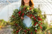 Holiday Wreath Making Class at Covalent Spirits - Saturday 12/5- 12 - 2 pm — Tierra Blooms