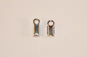 2mm Crimp End – Gold Plated