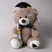 10" Beige Grad Bear