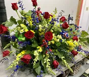 Casket Spray — Viroqua Floral