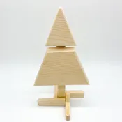 2 Branch Wood Tree