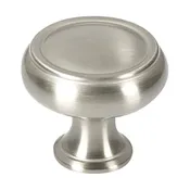 1-1/2 in x 1-1/4 in Charlie's Cabinet Knob, Pewter Antique