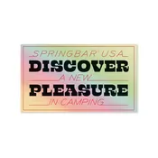 DISCOVER PLEASURE STICKER