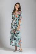 APNY Tiered Ruffle Maxi Dress