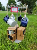 Ceramic Campfire Mug Ornament