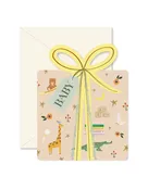 Baby Gift Die-Cut Greeting Card