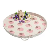 3 Sprouts Play Mat Bag Elephant