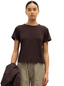 THE MARGO TEE IN CHOCOLATE