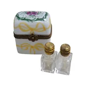 2 Yellow Perfume Limoges Box Gift by