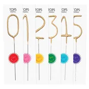 8" Gold Sparkler Wand - #1