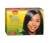 African Pride Deep Conditioning  No-Lye Relaxer Kit - Super