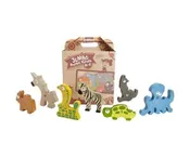 Begin Again Jumbo Animal Parade A to Z Wooden Puzzle