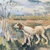 A Constant Companion Dog Art