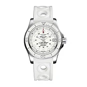 Breitling Ladies Superocean II 36, Stainless Steel, White-clad dial, Watch A17312D21A1S1