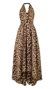 Amara V-Neck Dress - Gold