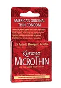 CONDOMS KIMONO MICRO THIN 3PK