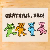 Alphabet Studios - Grateful, Dad Card