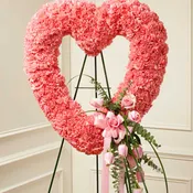 Pink Open Heart