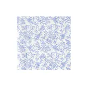 Toile Print Blue Cocktail Napkins - 40 Count