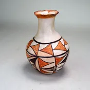 Pottery Vase Fluted Rim - 20% Off!