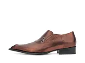 Saber - Copper | Sharp Slip-On Shoes with Metal Pin | Fluevog Shoes