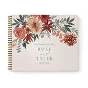 Burgundy Blooms - Guest Book