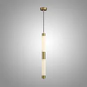Alabaster Cylindrical Single Pendant