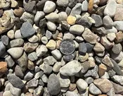 ¾” Round Decorative Stone (Multi-Color)