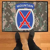 10th Mountain Division Doormat