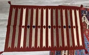 100% Hand Spun Wool Navajo Area Rug