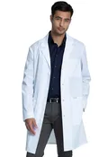 38" Unisex Lab Coat in White