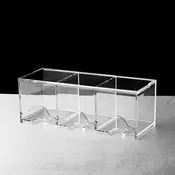 Lucite Tea Bag Box