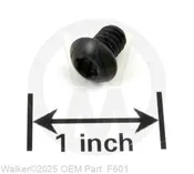 Walker - 1/4-20x3/8 Torx Button Head - F601