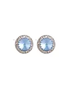 15mm - Light Blue - Performance Earrings (Pierced)
