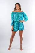 Anya Convertible Off-Shoulder Romper