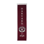 Harvard 8x32 Embroidered Pennant