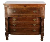 19th Century American Butlers Secretary — White Barn Antiques
