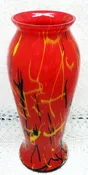 Art Deco, Czechoslovakian, Large Art Glass Vase - Circa 1930's — Sir Richards Antiques & Fine Art Center ~ Est. 1971