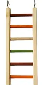 HAPPY BEAKS WOODEN HANGING LADDER
