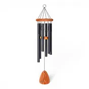 30" Wind Chime - Black
