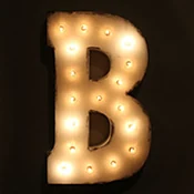 B (21" Marquee)