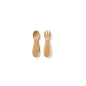 Bamboo Baby Fork and Spoon — Eco Maniac Company