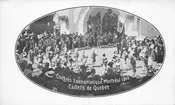 1910 Montreal Canada Eucharistic Congress Parade Cadets de Quebec PC AA117244