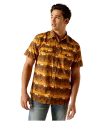 ARIAT HEATH RETRO FIT SNAP SHORT SLEEVE