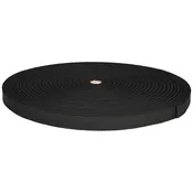 1" Flat Poly Pro Webbing - Black