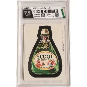 1976 Topps Wacky Packs - Scoot Mouthwash HGA 7.5