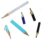 Amusing Pencil Jewelry 18k in 18K Gold and Stone
