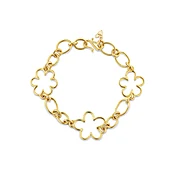3 Flowers Chain Bracelet